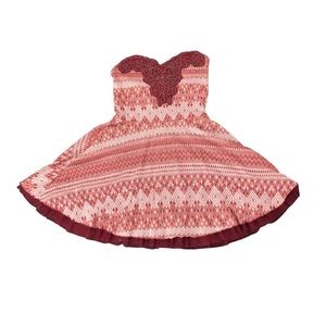 FREE PEOPLE Sweetheart Strapless Mini Dress